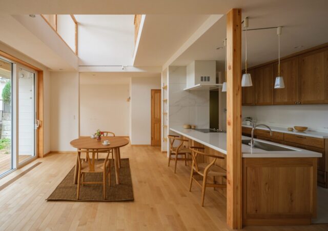 自然と暮らしを楽しむ、家族の理想を叶えた住まい